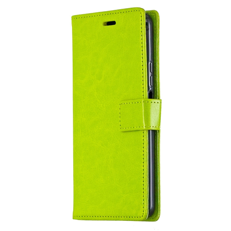 For Huawei Honor 30S Crazy Horse Texture Horizontal Flip Leather Case with Holder & Card Slots & Wallet & Photo Frame