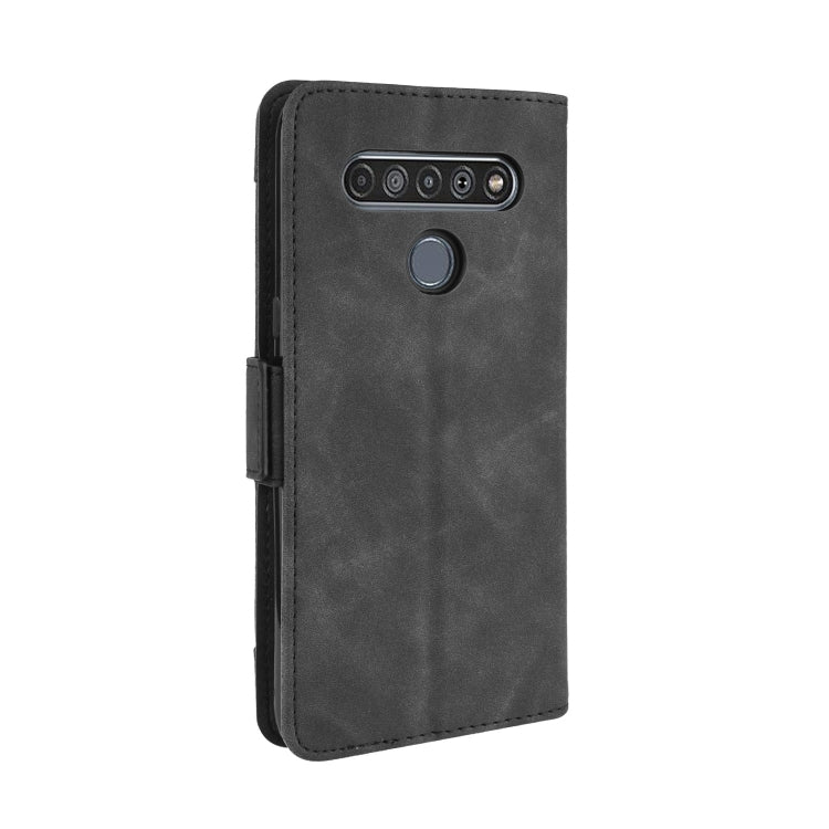 For  LG K41S / K51S Wallet Style Skin Feel Calf Pattern Leather Case, with Holder & Separate Card Slot & Photo Frame