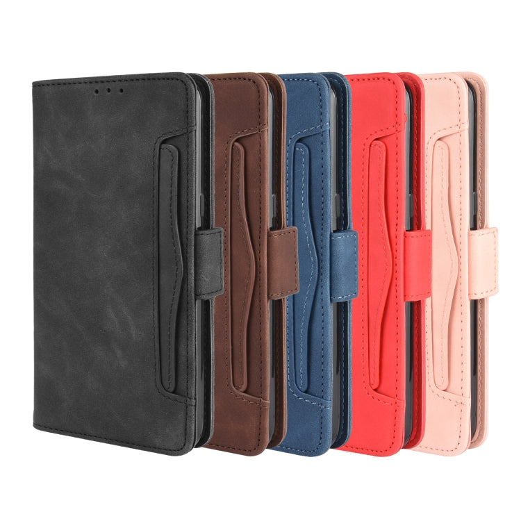 For  LG K41S / K51S Wallet Style Skin Feel Calf Pattern Leather Case, with Holder & Separate Card Slot & Photo Frame