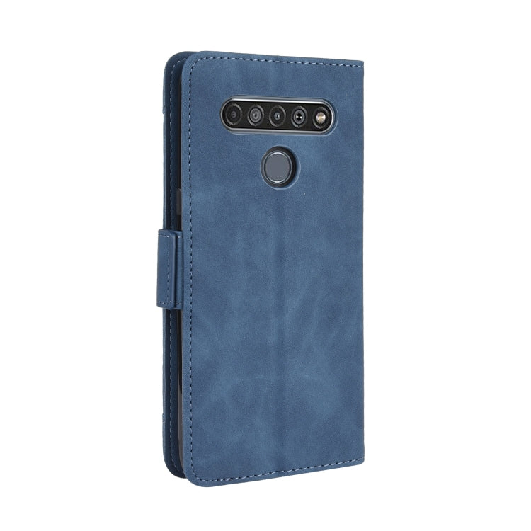 For  LG K41S / K51S Wallet Style Skin Feel Calf Pattern Leather Case, with Holder & Separate Card Slot & Photo Frame