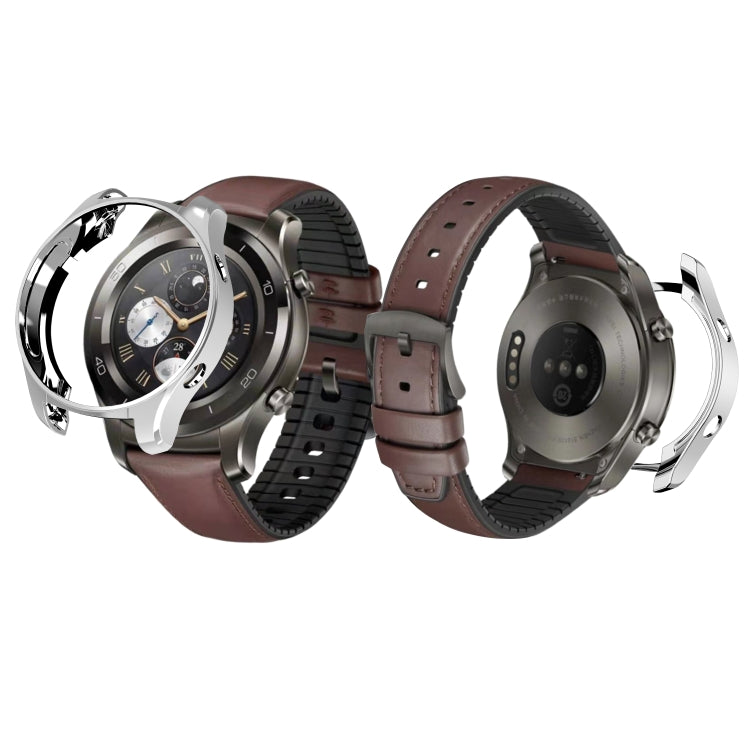 For Huawei Watch 2 Pro Plating TPU Half-package Protective Shell