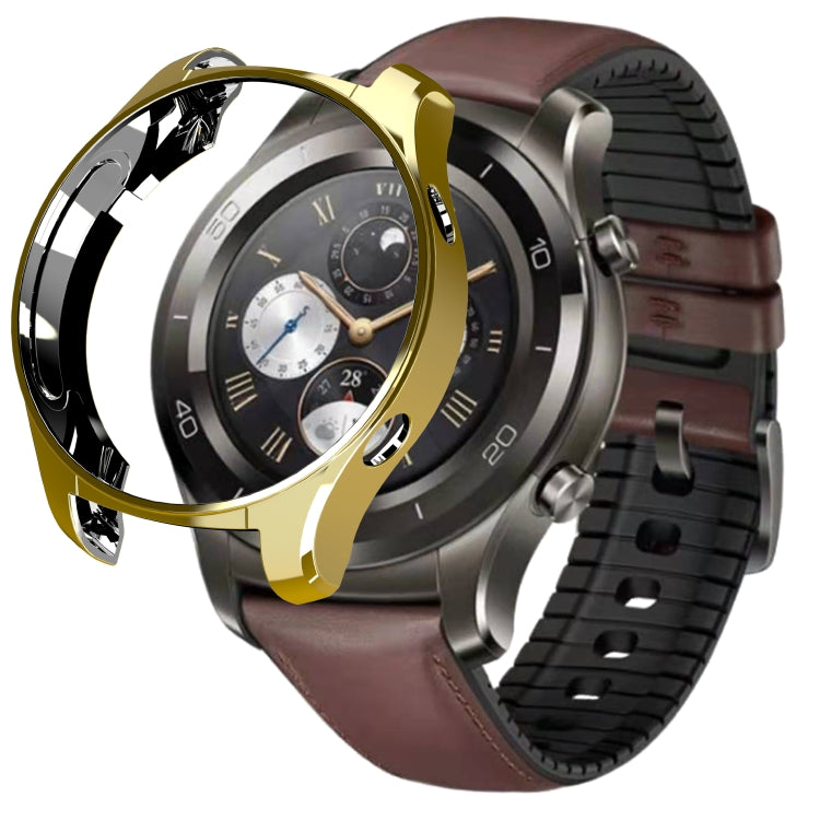 For Huawei Watch 2 Pro Plating TPU Half-package Protective Shell