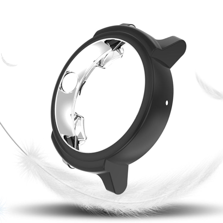 For Ticwatch E Galvanized TPU Half-package Watch Case