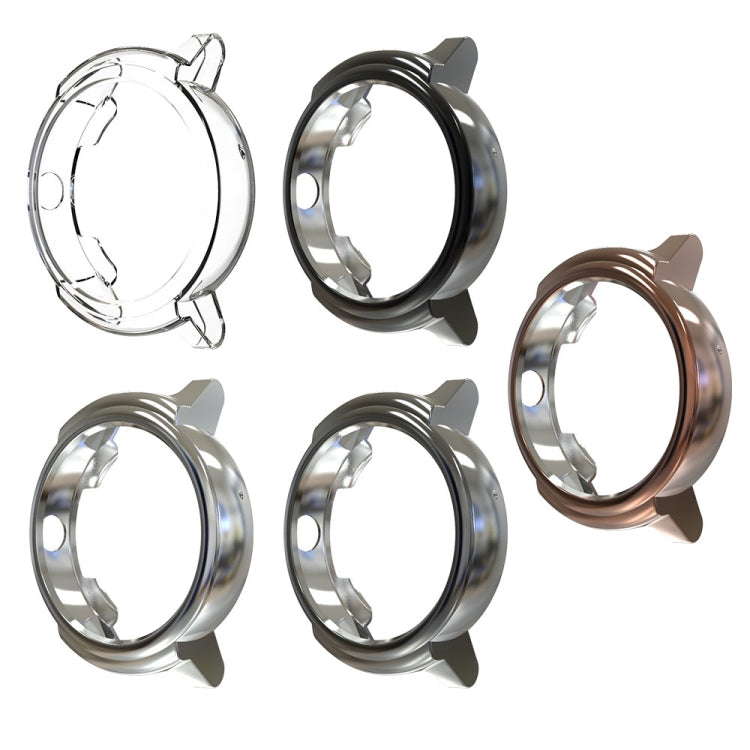 For Ticwatch E Galvanized TPU Half-package Watch Case