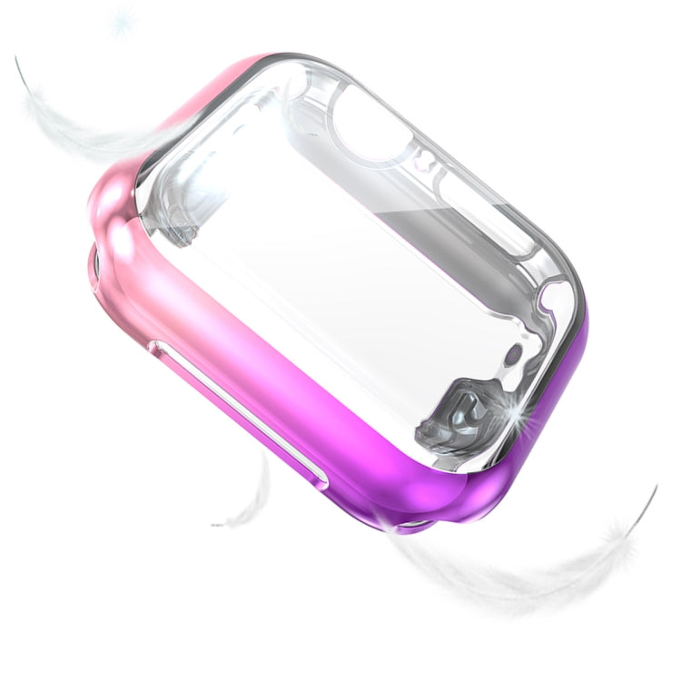 For Apple Watch Series 5 & 4 44mm Gradient All-inclusive TPU Protective Case
