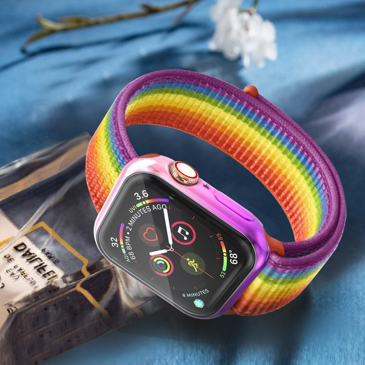 For Apple Watch Series 5 & 4 44mm Gradient All-inclusive TPU Protective Case