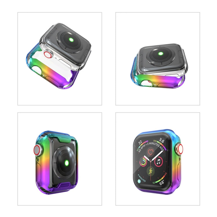 For Apple Watch Series 5 & 4 44mm Gradient All-inclusive TPU Protective Case