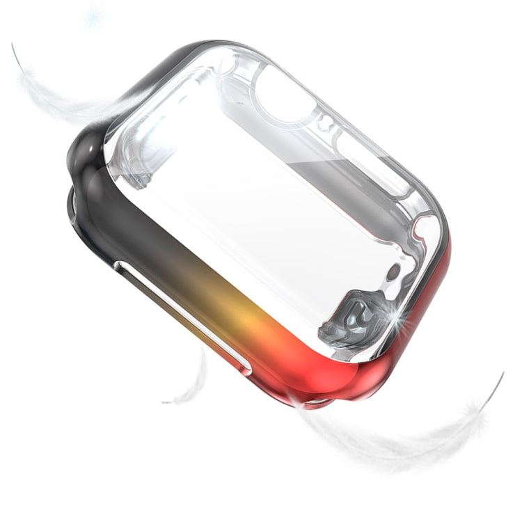 For Apple Watch Series 3 & 2 &1 Generation 38mm Gradient All-inclusive TPU Protective Case