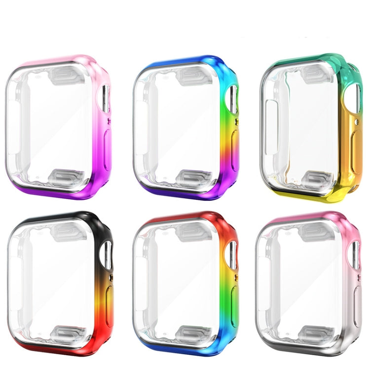 For Apple Watch Series 3 & 2 &1 Generation 38mm Gradient All-inclusive TPU Protective Case