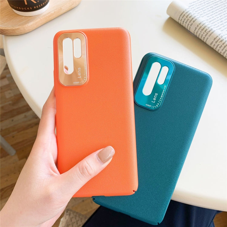 For Huawei V30/V30 Pro All-Inclusive Pure Prime Skin Plastic Case with Lens Ring Protection Cover