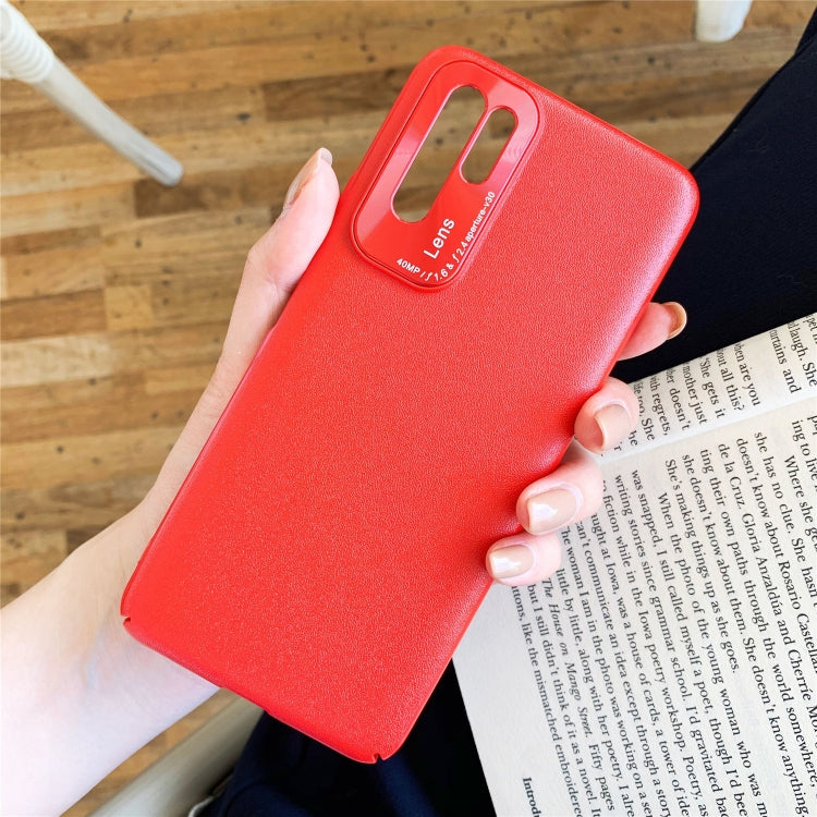 For Huawei V30/V30 Pro All-Inclusive Pure Prime Skin Plastic Case with Lens Ring Protection Cover