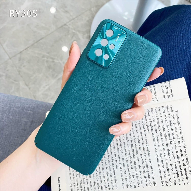 For Huawei Honor 30S All-Inclusive Pure Prime Skin Plastic Case with Lens Ring Protection Cover