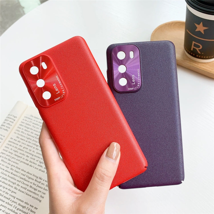 For Huawei P40 All-Inclusive Pure Prime Skin Plastic Case with Lens Ring Protection Cover