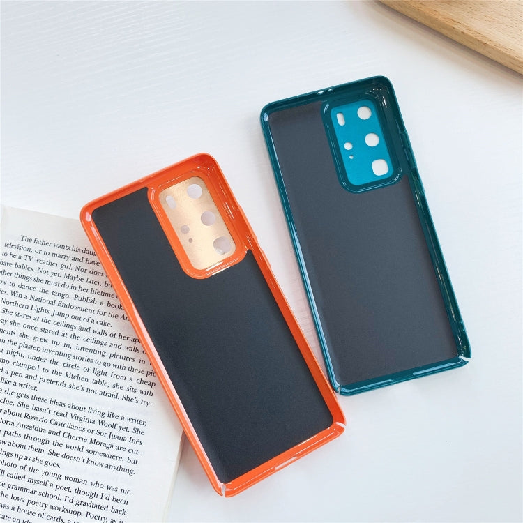 For Huawei P40 Pro All-Inclusive Pure Prime Skin Plastic Case with Lens Ring Protection Cover