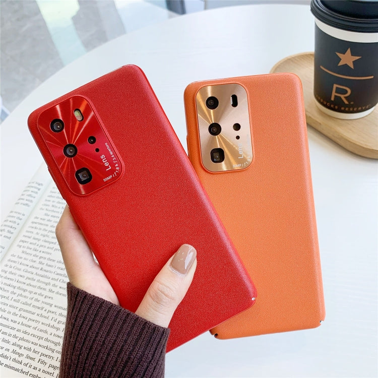 For Huawei P40 Pro All-Inclusive Pure Prime Skin Plastic Case with Lens Ring Protection Cover