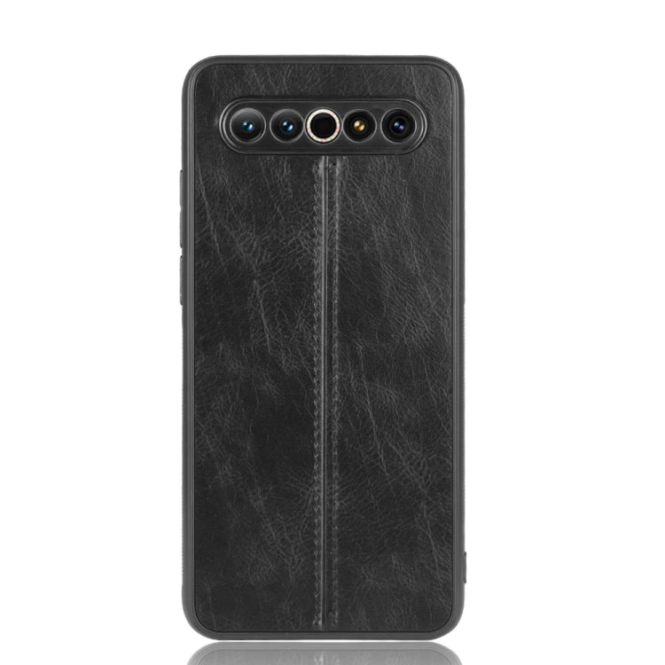 For Meizu 17/17 Pro Shockproof Sewing Cow Pattern Skin PC + PU + TPU Case