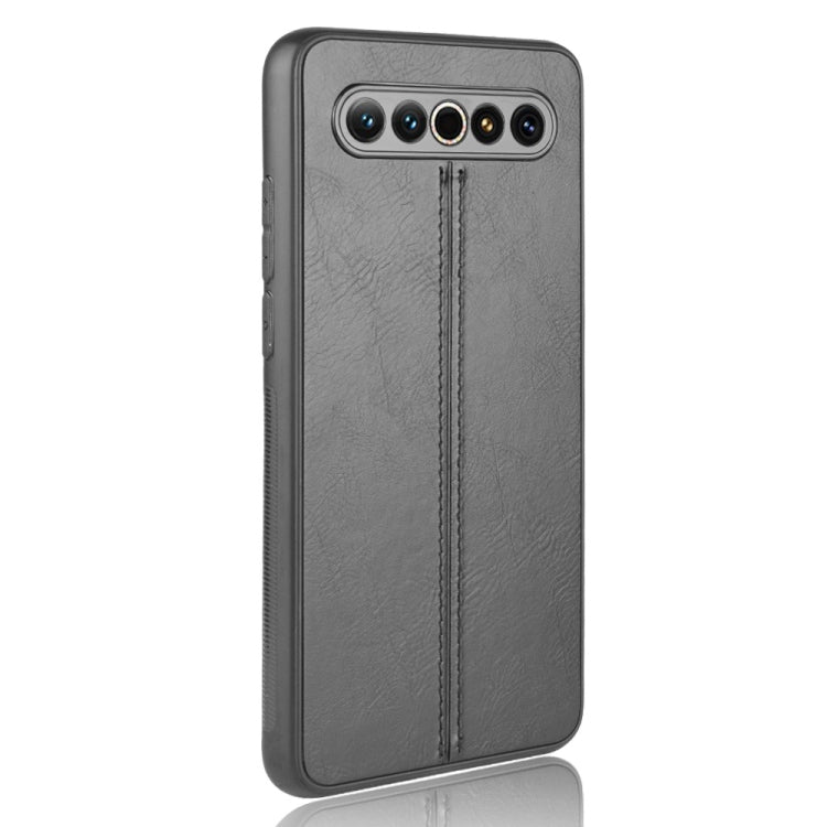 For Meizu 17/17 Pro Shockproof Sewing Cow Pattern Skin PC + PU + TPU Case