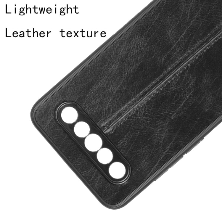 For Meizu 17/17 Pro Shockproof Sewing Cow Pattern Skin PC + PU + TPU Case