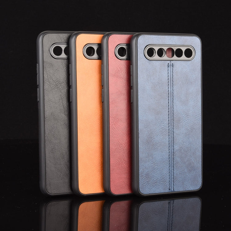 For Meizu 17/17 Pro Shockproof Sewing Cow Pattern Skin PC + PU + TPU Case