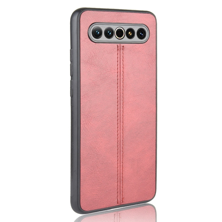 For Meizu 17/17 Pro Shockproof Sewing Cow Pattern Skin PC + PU + TPU Case