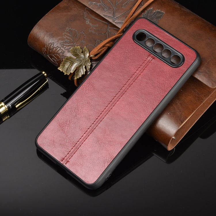 For Meizu 17/17 Pro Shockproof Sewing Cow Pattern Skin PC + PU + TPU Case