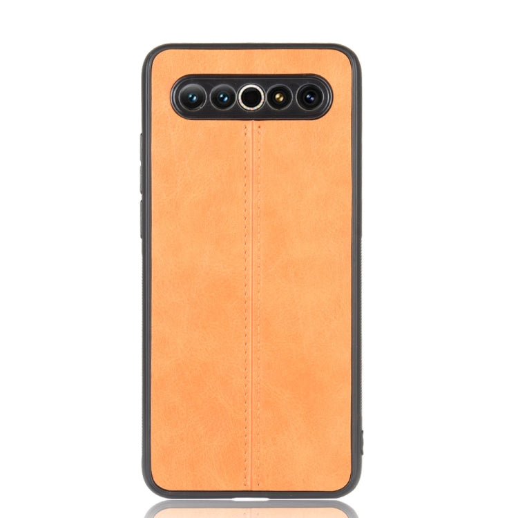 For Meizu 17/17 Pro Shockproof Sewing Cow Pattern Skin PC + PU + TPU Case