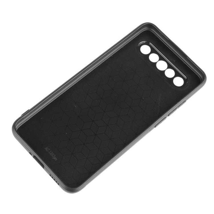 For Meizu 17/17 Pro Shockproof Sewing Cow Pattern Skin PC + PU + TPU Case