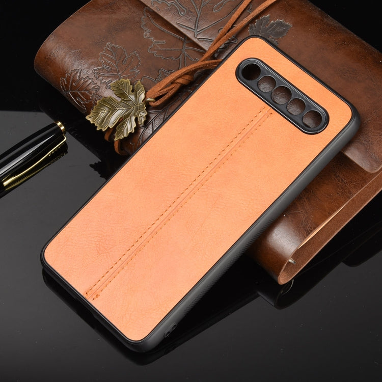 For Meizu 17/17 Pro Shockproof Sewing Cow Pattern Skin PC + PU + TPU Case