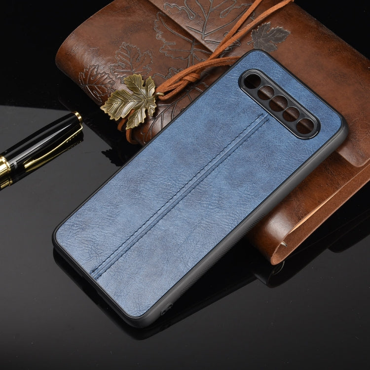 For Meizu 17/17 Pro Shockproof Sewing Cow Pattern Skin PC + PU + TPU Case