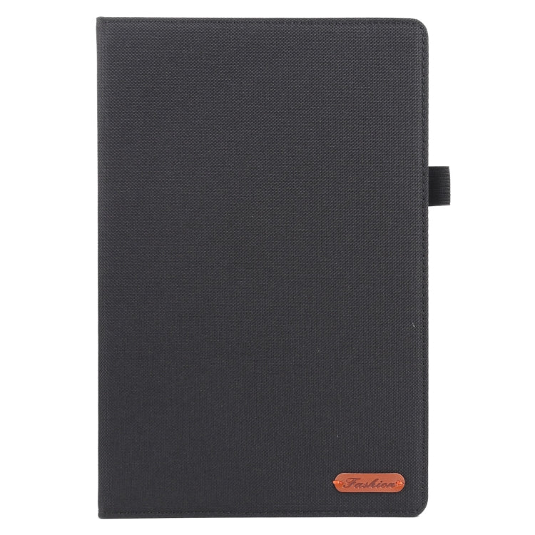 For Huawei Matepad 10.4 Horizontal Flip TPU + Fabric PU Leather Protective Case with Name Card Clip