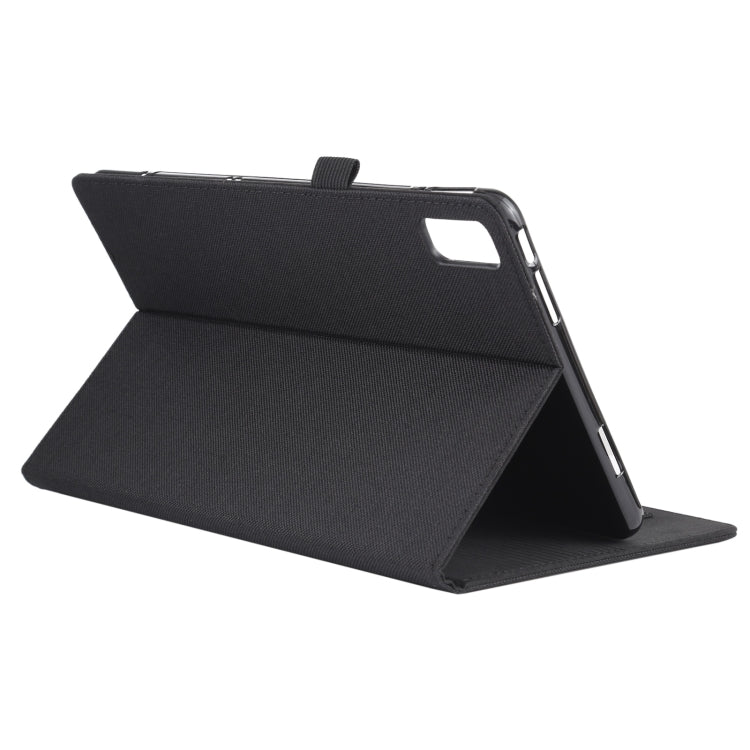 For Huawei Matepad 10.4 Horizontal Flip TPU + Fabric PU Leather Protective Case with Name Card Clip