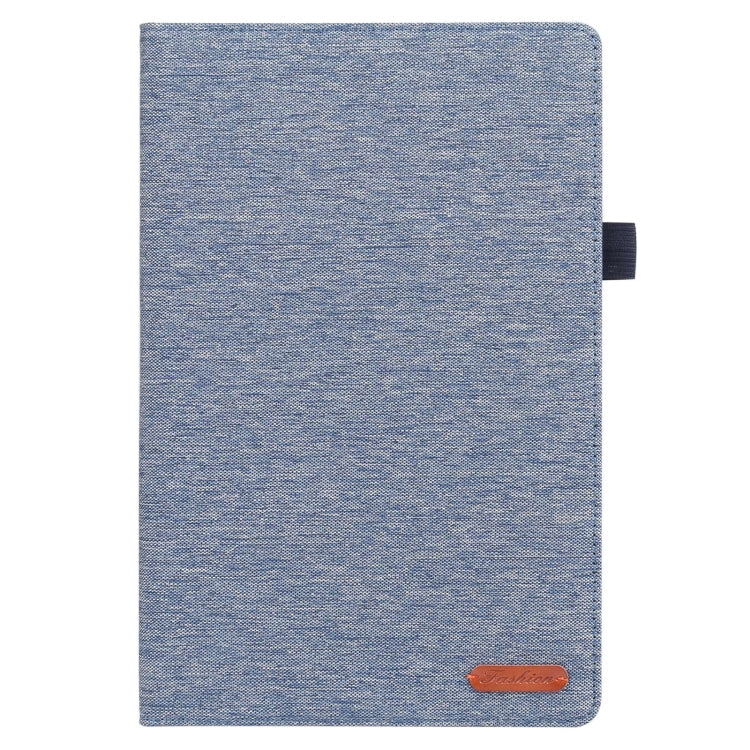 For Huawei Matepad 10.4 Horizontal Flip TPU + Fabric PU Leather Protective Case with Name Card Clip