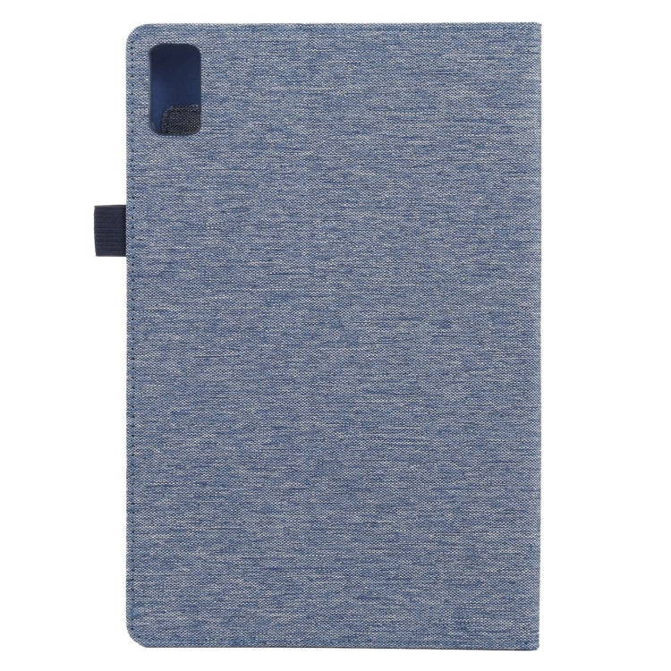 For Huawei Matepad 10.4 Horizontal Flip TPU + Fabric PU Leather Protective Case with Name Card Clip
