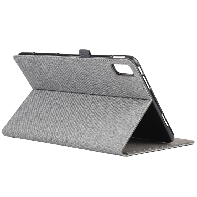 For Huawei Matepad 10.4 Horizontal Flip TPU + Fabric PU Leather Protective Case with Name Card Clip