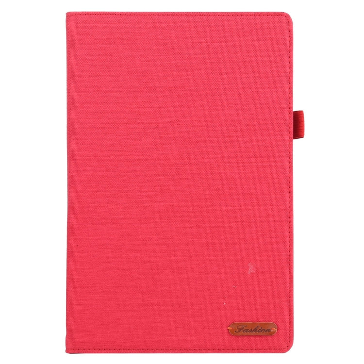 For Huawei Matepad 10.4 Horizontal Flip TPU + Fabric PU Leather Protective Case with Name Card Clip
