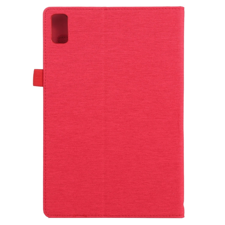 For Huawei Matepad 10.4 Horizontal Flip TPU + Fabric PU Leather Protective Case with Name Card Clip