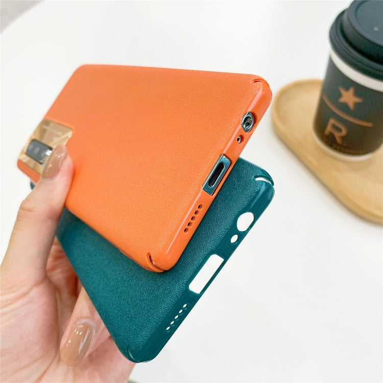 For Huawei P30 All-Inclusive Pure Prime Skin Plastic Case with Lens Ring Protection Cover