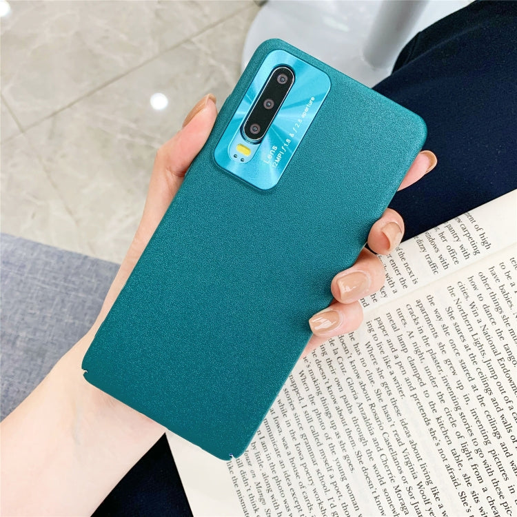 For Huawei P30 All-Inclusive Pure Prime Skin Plastic Case with Lens Ring Protection Cover