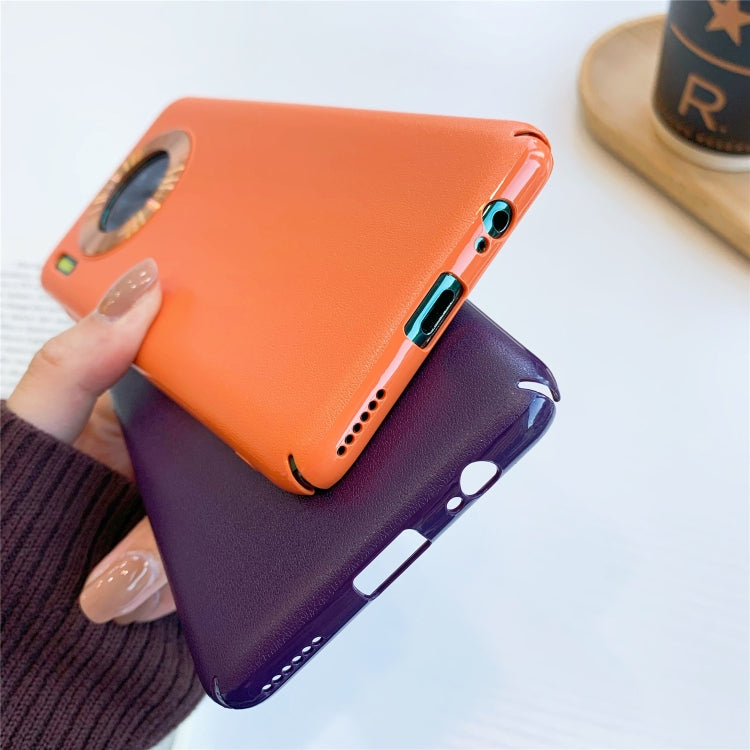 For Huawei Mate 30 All-Inclusive Pure Prime Skin Plastic Case with Lens Ring Protection Cover