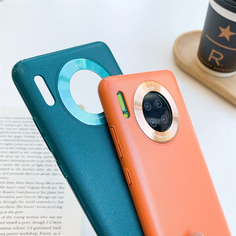 For Huawei Mate 30 All-Inclusive Pure Prime Skin Plastic Case with Lens Ring Protection Cover