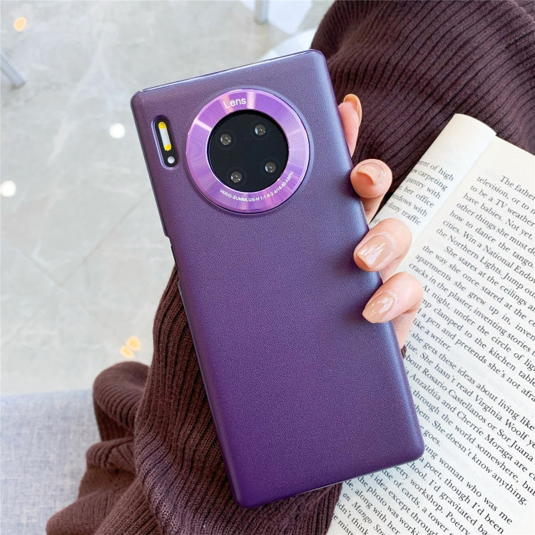 For Huawei Mate 30 Pro All-Inclusive Pure Prime Skin Plastic Case with Lens Ring Protection Cover