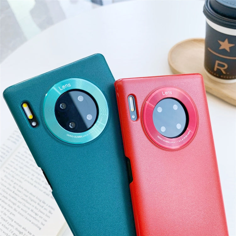 For Huawei Mate 30 Pro All-Inclusive Pure Prime Skin Plastic Case with Lens Ring Protection Cover
