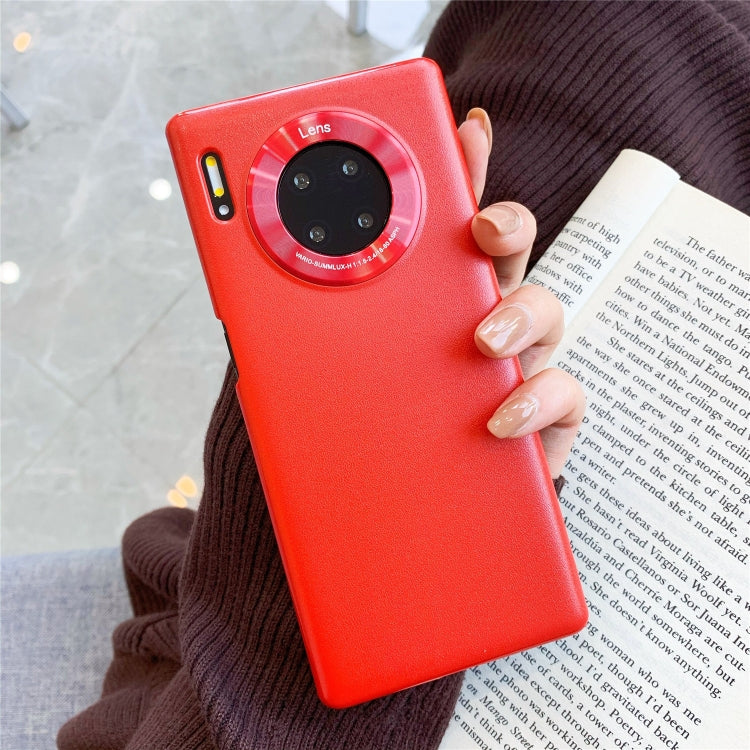 For Huawei Mate 30 Pro All-Inclusive Pure Prime Skin Plastic Case with Lens Ring Protection Cover