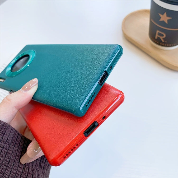 For Huawei Mate 30 Pro All-Inclusive Pure Prime Skin Plastic Case with Lens Ring Protection Cover