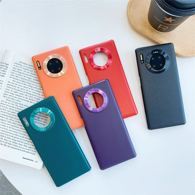 For Huawei Mate 30 Pro All-Inclusive Pure Prime Skin Plastic Case with Lens Ring Protection Cover