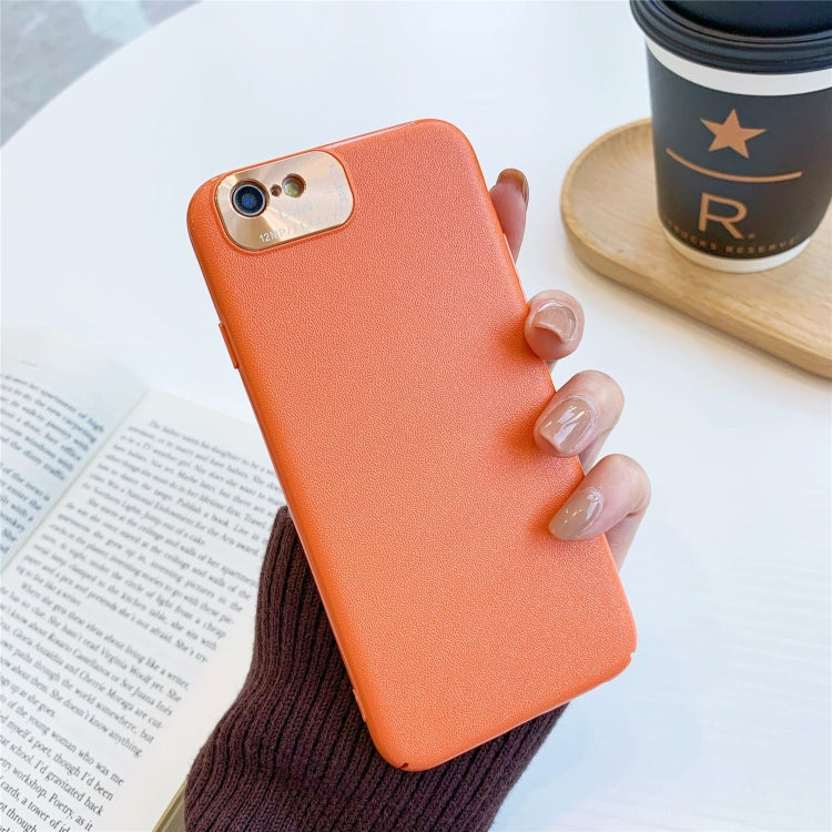 For iPhone 6 & 6s All-Inclusive Pure Prime Skin Plastic Case with Lens Ring Protection Cover