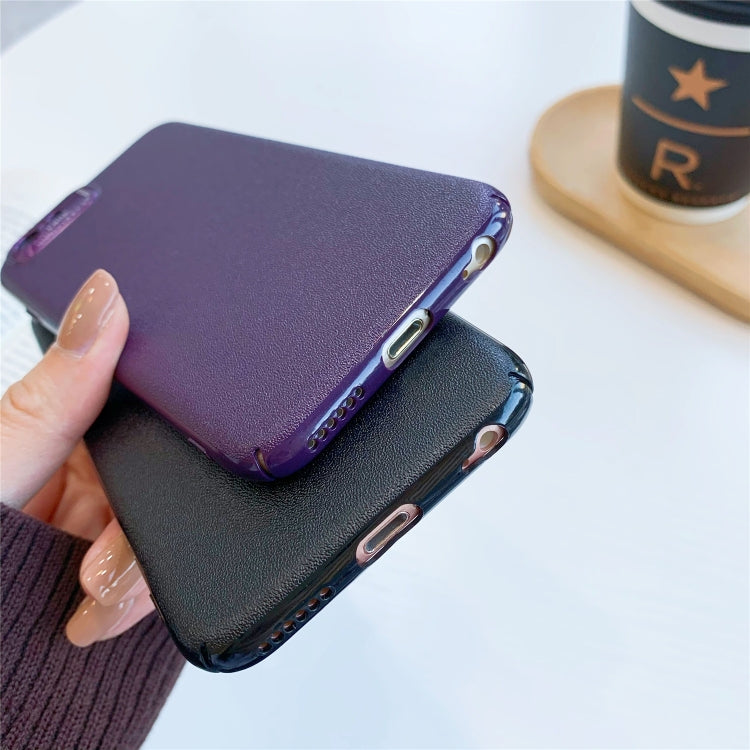 For iPhone 6 & 6s All-Inclusive Pure Prime Skin Plastic Case with Lens Ring Protection Cover