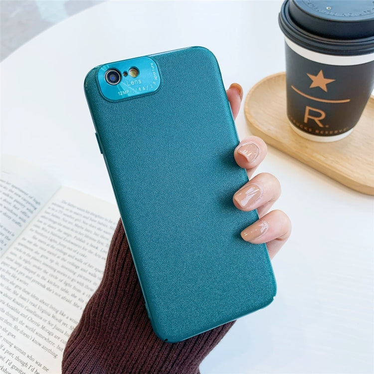 For iPhone 6 & 6s All-Inclusive Pure Prime Skin Plastic Case with Lens Ring Protection Cover