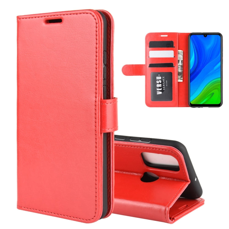 For Huawei P smart 2020 R64 Texture Single Horizontal Flip Protective Case with Holder & Card Slots & Wallet& Photo Frame