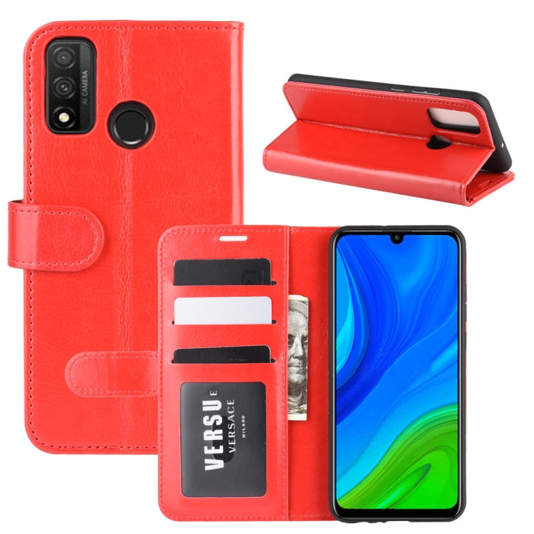 For Huawei P smart 2020 R64 Texture Single Horizontal Flip Protective Case with Holder & Card Slots & Wallet& Photo Frame
